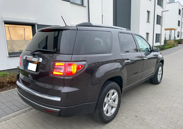 GMC Acadia cena 34999 przebieg: 269000, rok produkcji 2015 z Sulechów małe 172